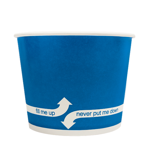 16oz Insulated Paper Hot Cups – White (90mm)