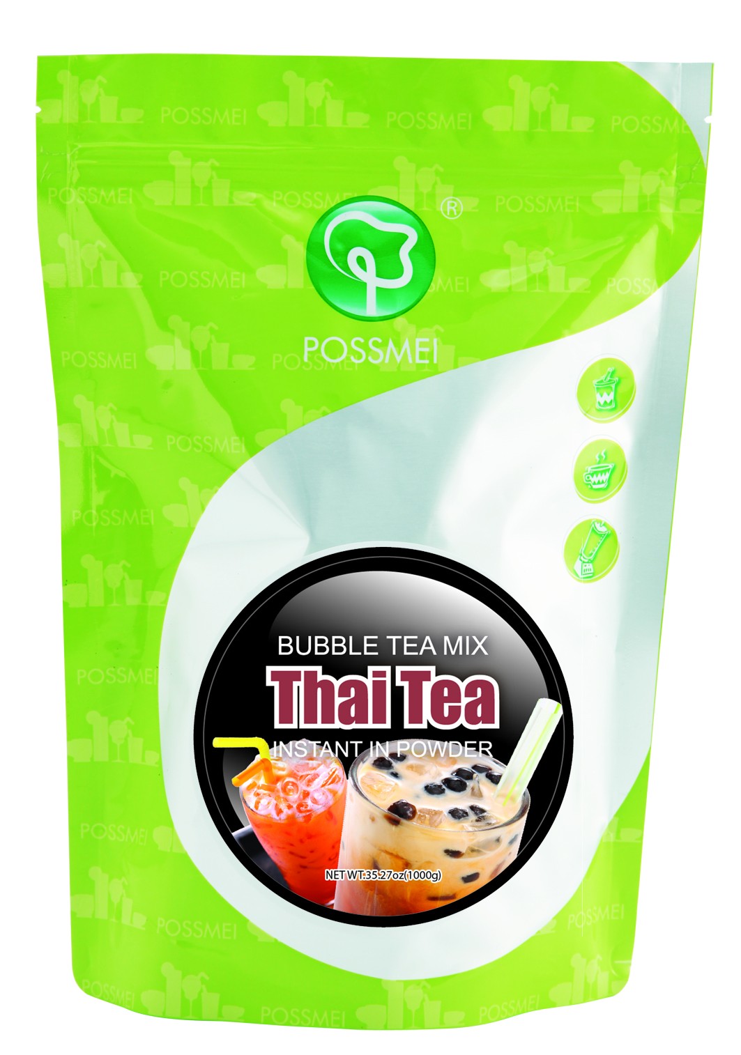 Thai Tea Boba Bubble Tea Powder Mix