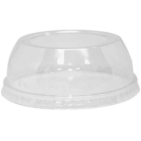 Dome lids for hot/cold container