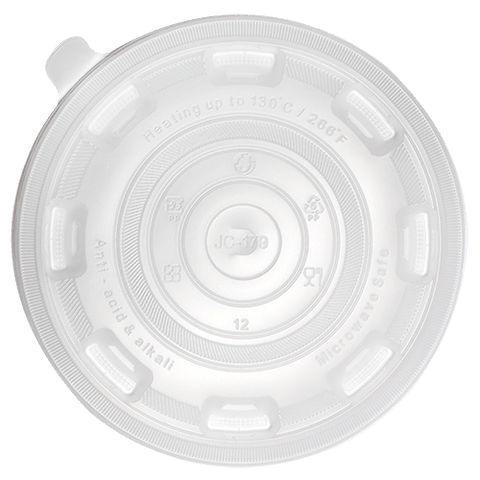 98mm PET Dome Lids – Wide Opening