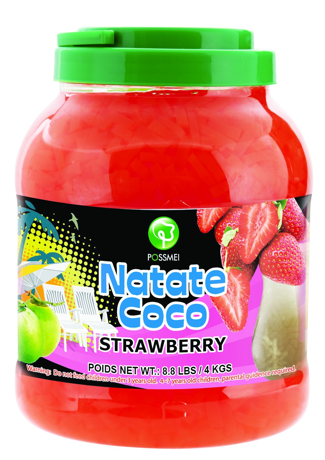 Strawberry Jelly Bubble Tea