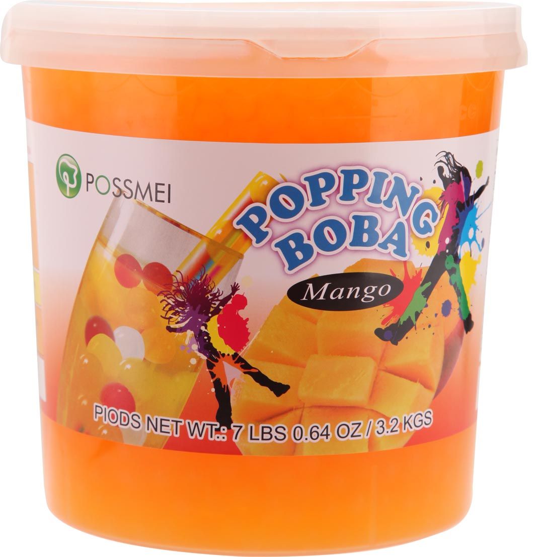 Mango Popping Bursting Boba