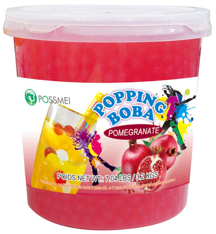 Raspberry Popping Bursting Boba