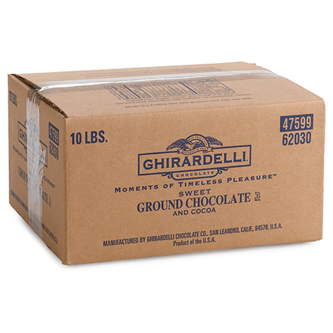 Ghirardelli Sweet Ground White Chocolate Gourmet Flavored Powder
