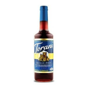 Torani Sugar Free Strawberry Syrup