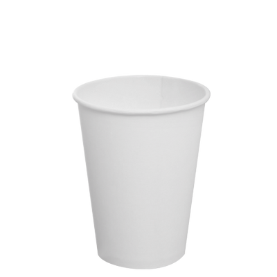 12oz Paper Hot Cups – White (90mm)