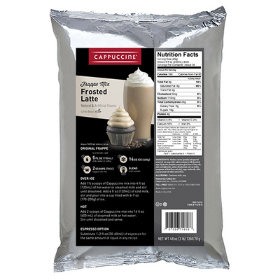 Cappuccine Frosted Latte Frappe Mix