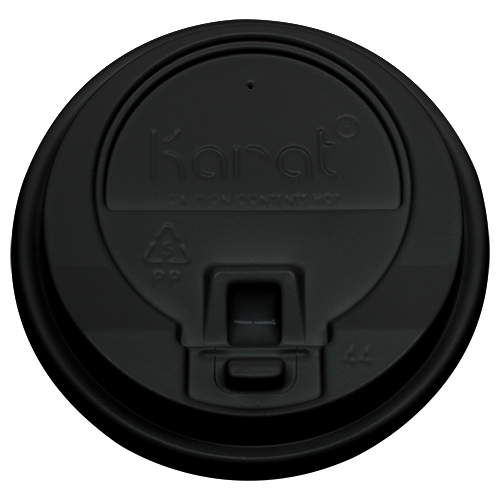 10-24oz Enclosure Lids – Black (90mm)