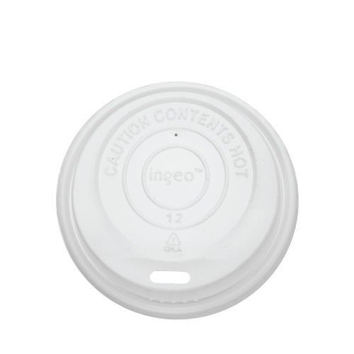 8oz Compostable Sipper Dome Lids (80mm)