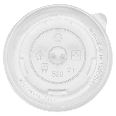 16oz Food Container Flat Lids (112mm)