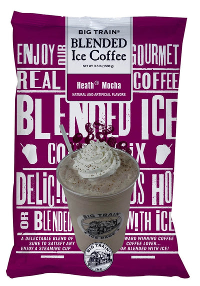 Big Train Blended Ice Coffee Heath Mocha Mix