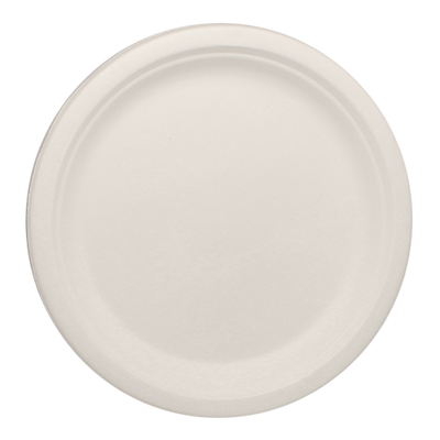 Eco-friendly 9” Bagasse Round Plate Case
