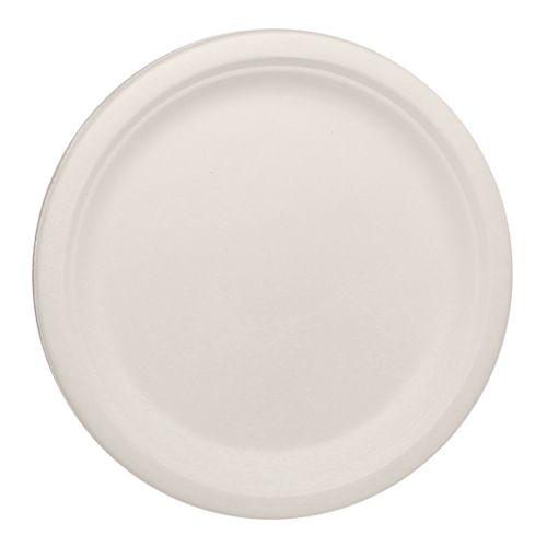 Eco-friendly 9” Bagasse Round Plate Case