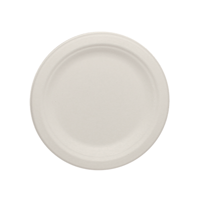 Eco-friendly 6″ Bagasse Round Plates