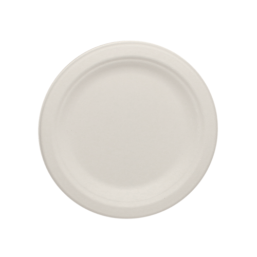 Eco-friendly 6″ Bagasse Round Plates