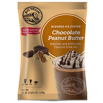 Big Train Chocolate Peanut Butter Blended Ice Coffee Mix