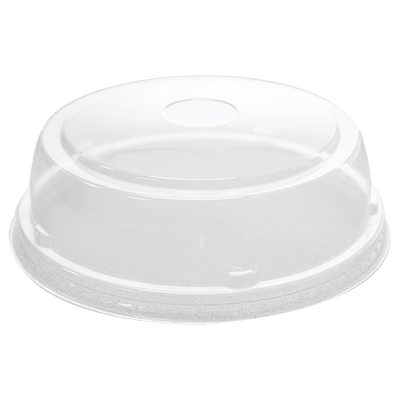 Dome lids for hot/cold container