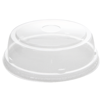 24-32oz PET Food Container Straight Dome Lids (142mm)