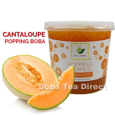 Orange Popping Bursting Boba