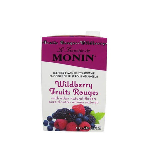 Monin Strawberry Banana Fruit Liquid Smoothie Mix