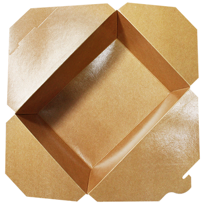 Brown Fold-To-Go Box (110oz)