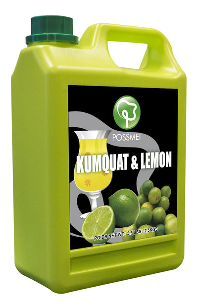 Kumquat/Lemon Boba Bubble Tea Syrup