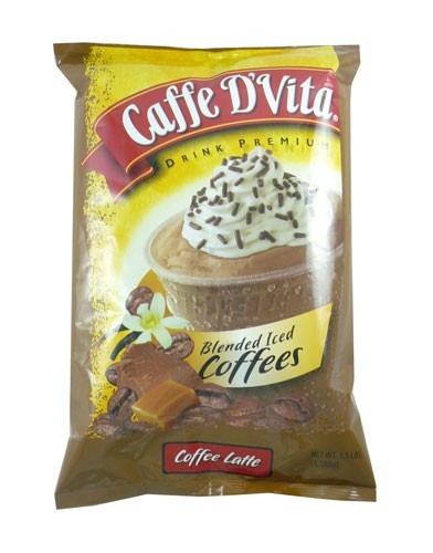 Caffe D’Vita Blended Ice Coffee Coffee Latte