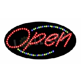 Open LED Sign (15″ x 27″)