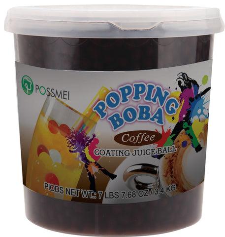 Chocolate Popping Bursting Boba