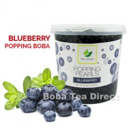 Blueberry Popping Bursting Boba