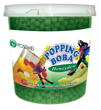 Honeydew Popping Bursting Boba